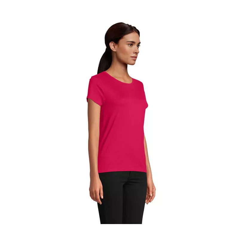 Koszulka organiczna 175 g/m² Sol's PIONEER WOMEN - Fuchsia (S03579-FU)