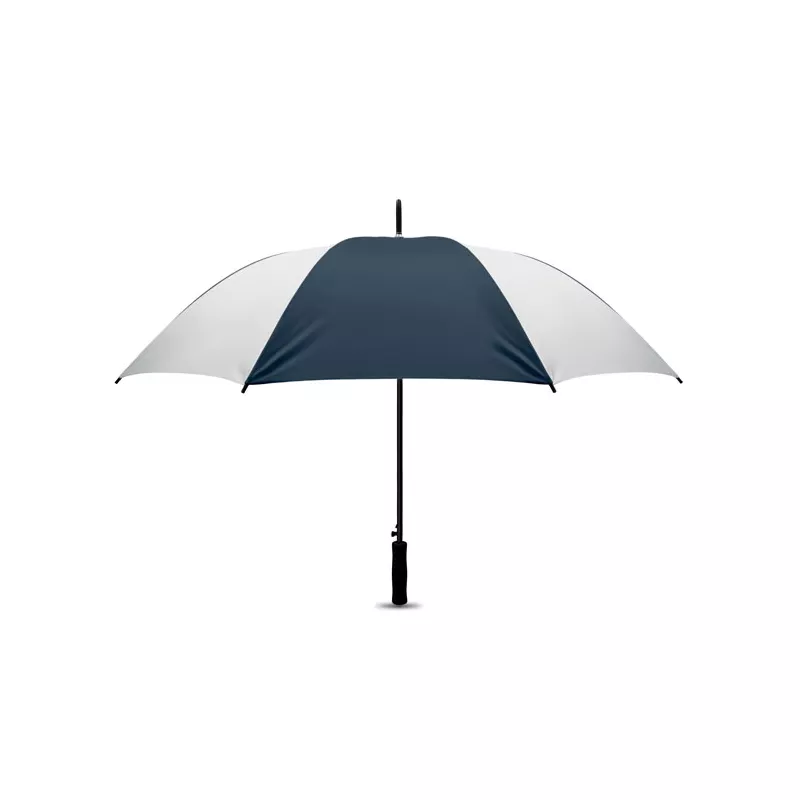 Parasol automatyczny 27" z rączką z EVA SWANSEA - Biały/Ciemnoniebieski (MO8581-54)