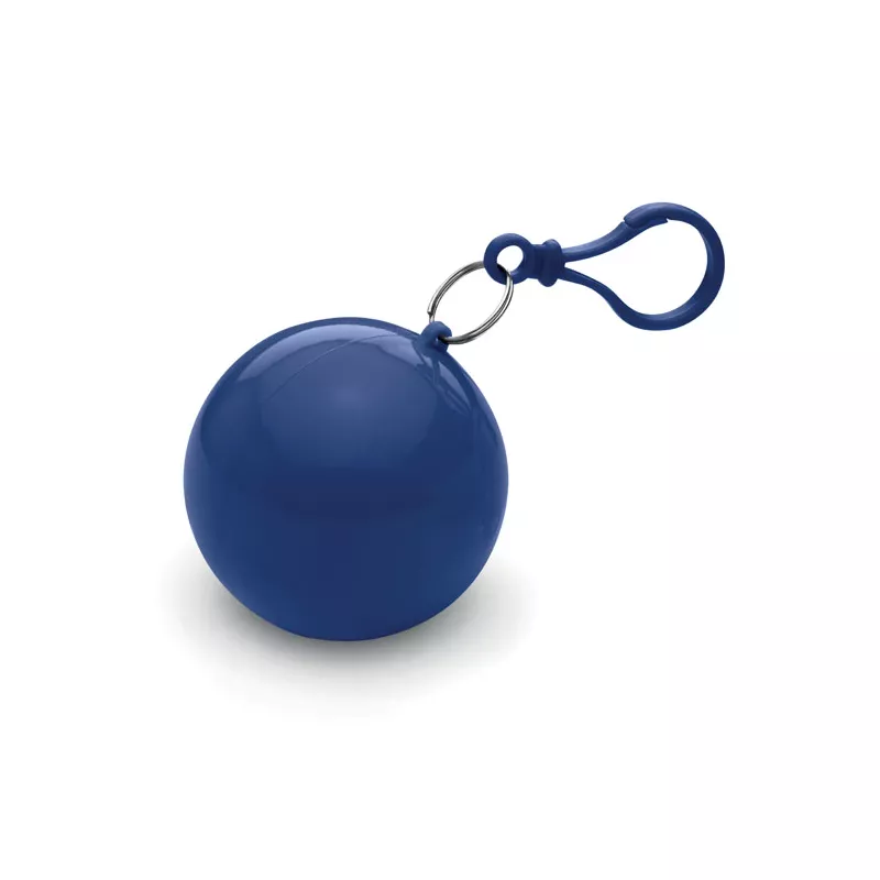 Ponczo przeciwdeszczowe w etui z karabińczykiem NIMBUS - Niebieski (MO7421-04)