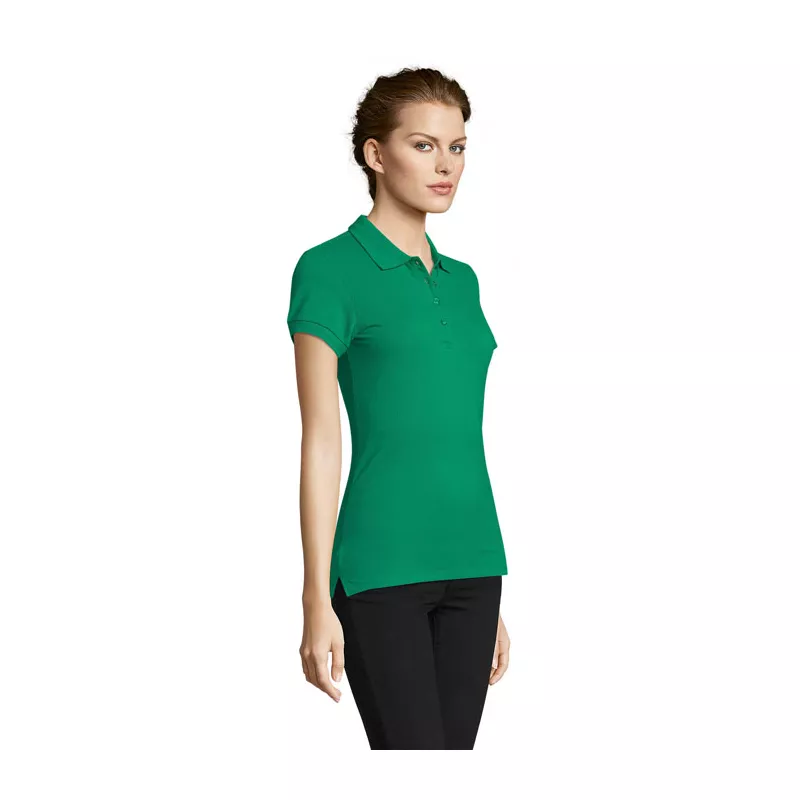 Koszulka polo damska piqué 210 g/m² Sol's PEOPLE - Zielony (S11310-KG)