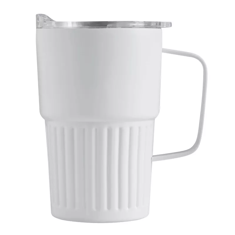 Próżniowy kubek 450 ml WAVE HOLD - biały (56-0304710)