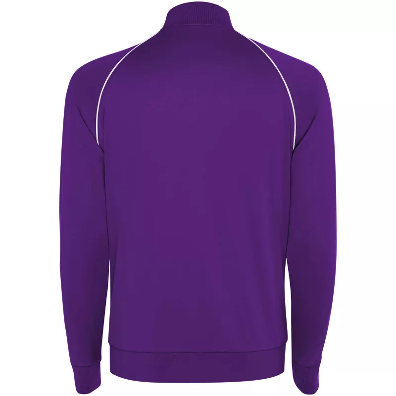 Męska bluza Valier z zamkiem błyskawicznym na całej długości - Mauve (R0437-MAUVE)