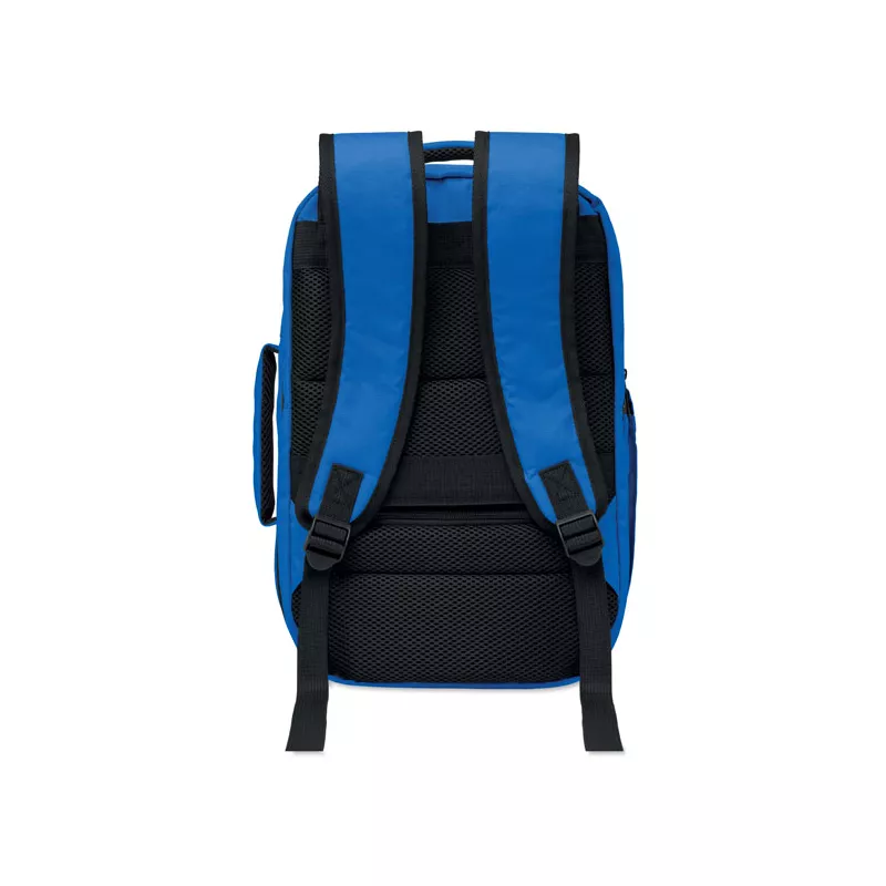 Plecak kabinowy z RPET na laptop 15" FLYSAFE - Niebieski (MO2840-37)