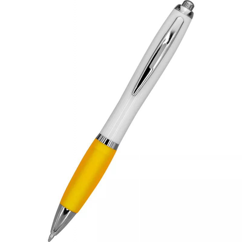 Długopis plastikowy GUSTAVO - żółty (1168308)