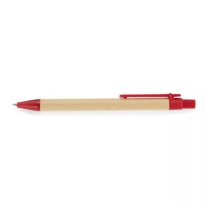 Notes kołowy B6 z długopisem MAGO - czerwony (17585-04)