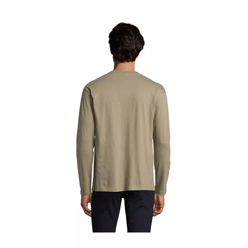 Koszulka męska z długim rękawem 150 g/m² Sol's MONARCH - Khaki (S11420-KH)