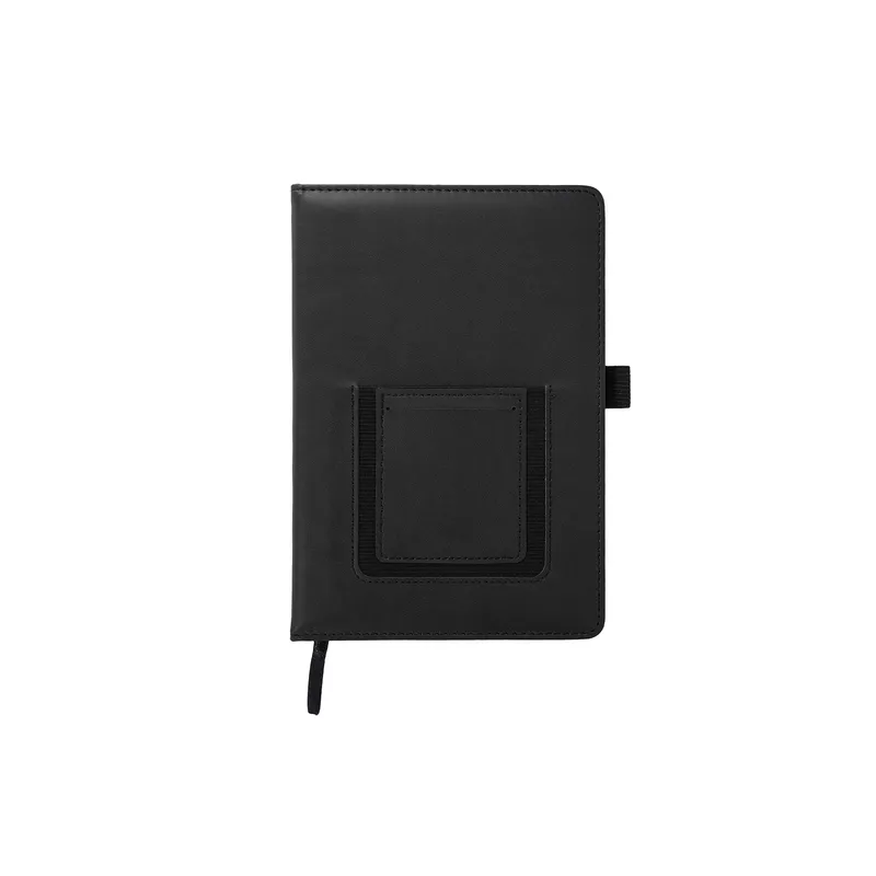 Notes z kieszonką na telefon Eibar - czarny (R64248.02)