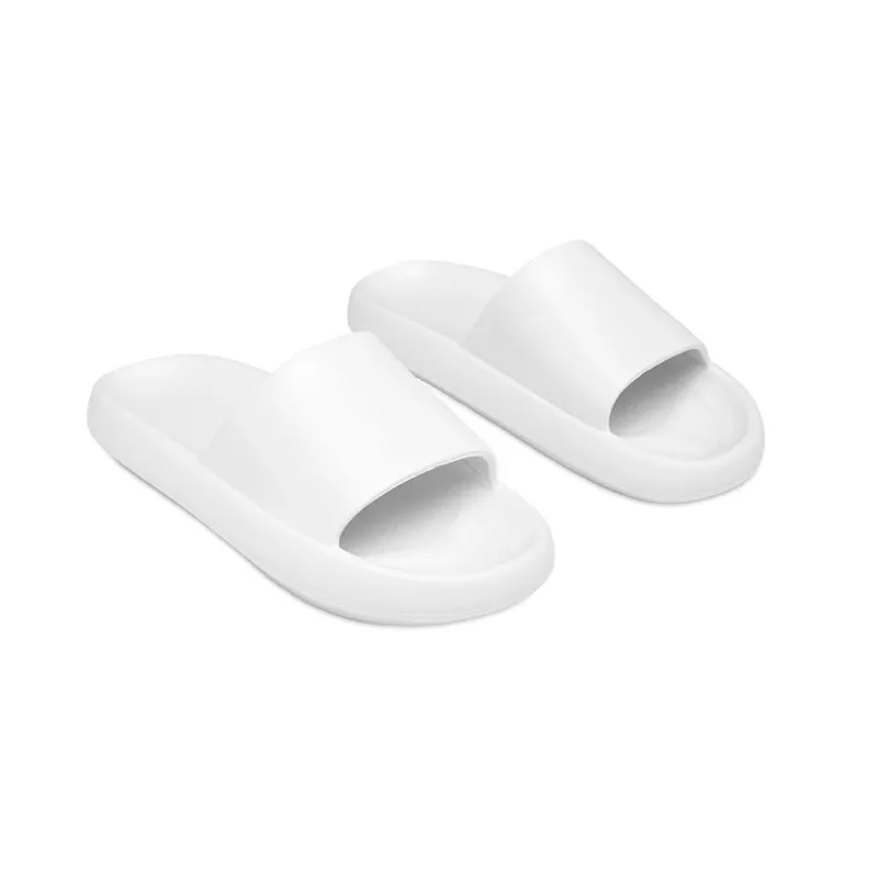 Klapki basenowe unisex z EVA rozmiar 42–43 EVASLIDE - Bialy (MO2898-06)