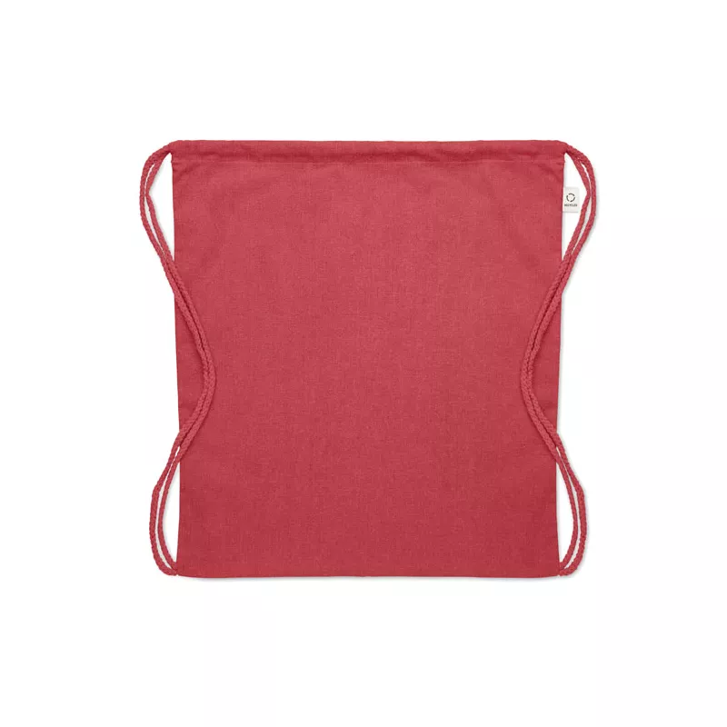 Worek z recyklingu 140 g/m² CABETRI COLOUR - Czerwony (MO2402-05)
