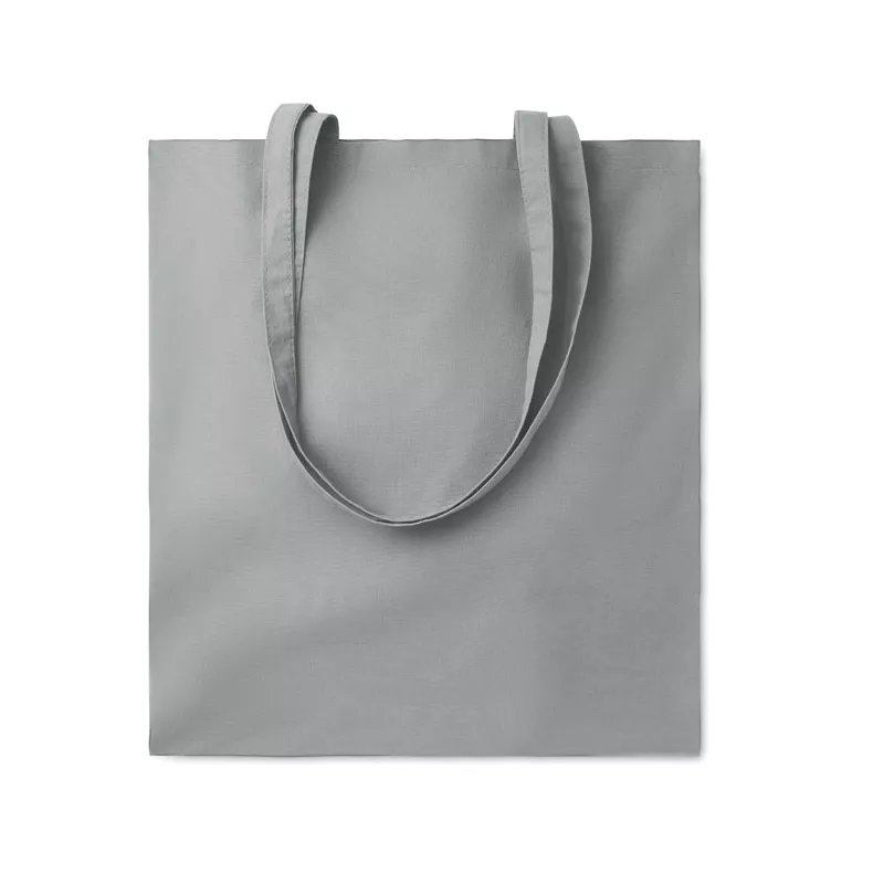 Torba bawełniana 38x42 cm 140 g/m² COTTONEL COLOUR + - Szary (MO9268-07)