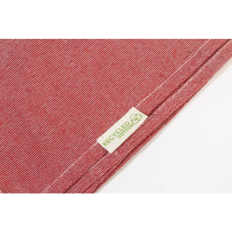 Aruba ręcznik plażowy z recyklingowanej bawełny - czerwony (AP800606-05)