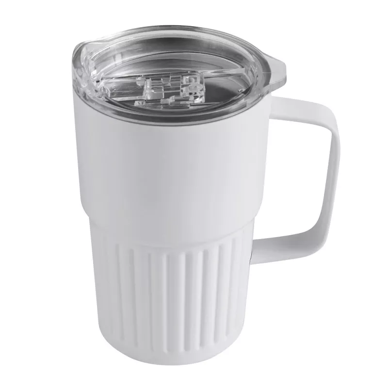 Próżniowy kubek 450 ml WAVE HOLD - biały (56-0304710)