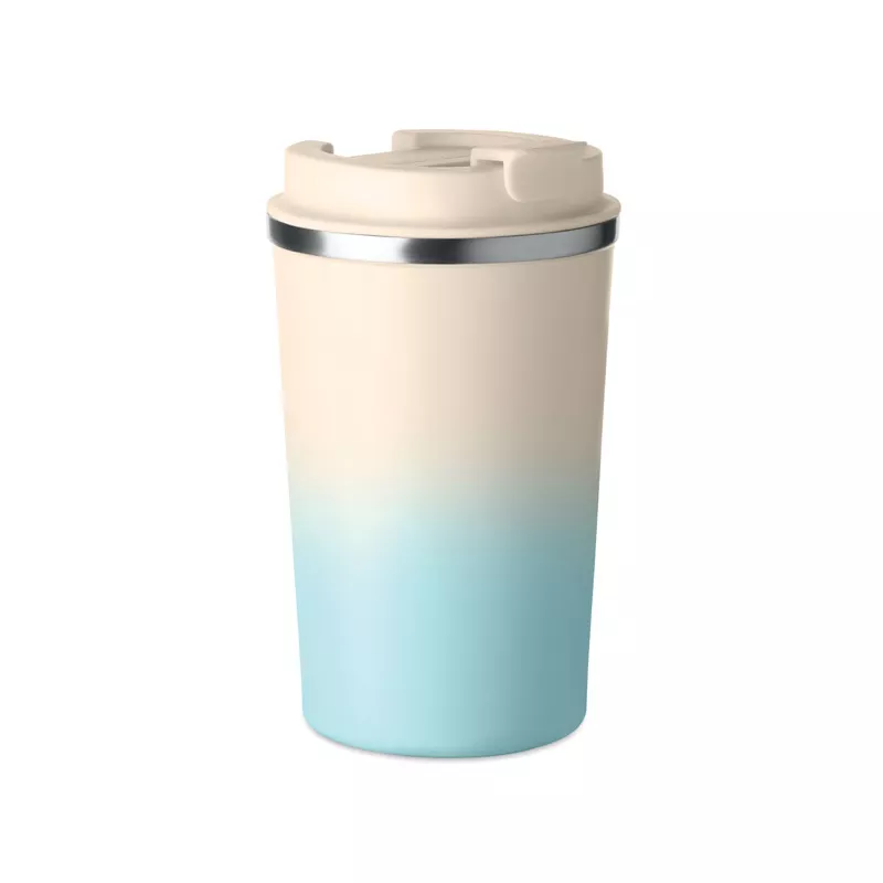 Kubek termiczny stalowy 350 ml BRACE GRADIENT - Baby Blue (MO2885-66)