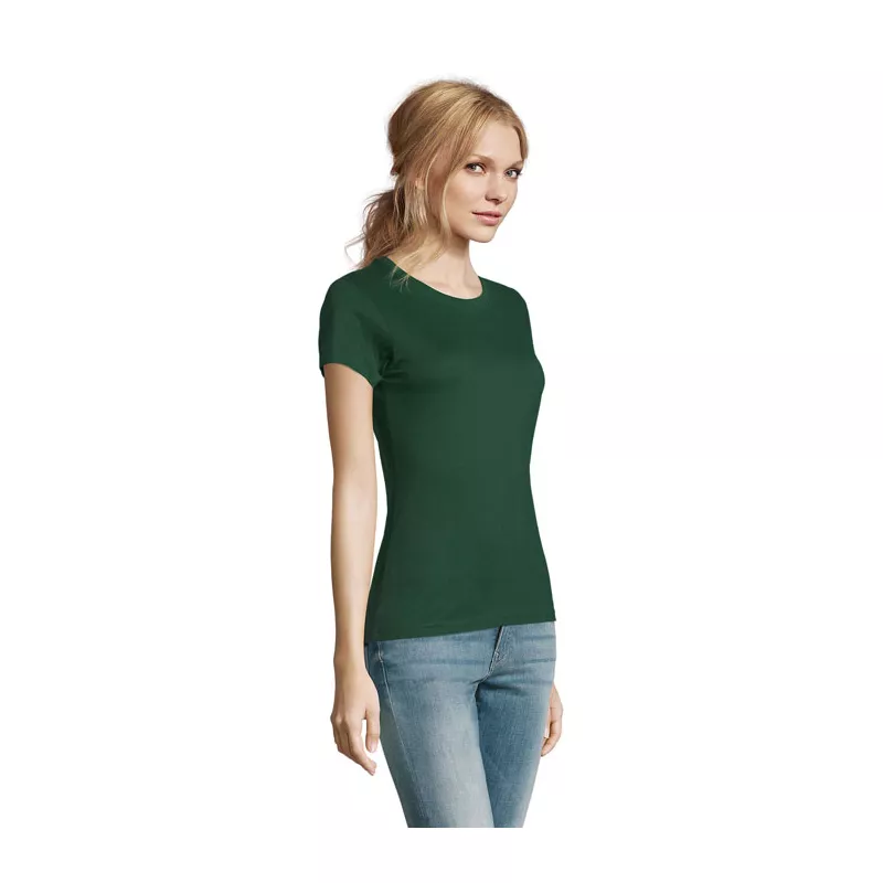 Koszulka damska 190 g/m² Sol's IMPERIAL WOMEN - Ciemno-Zielony (S11502-BO)