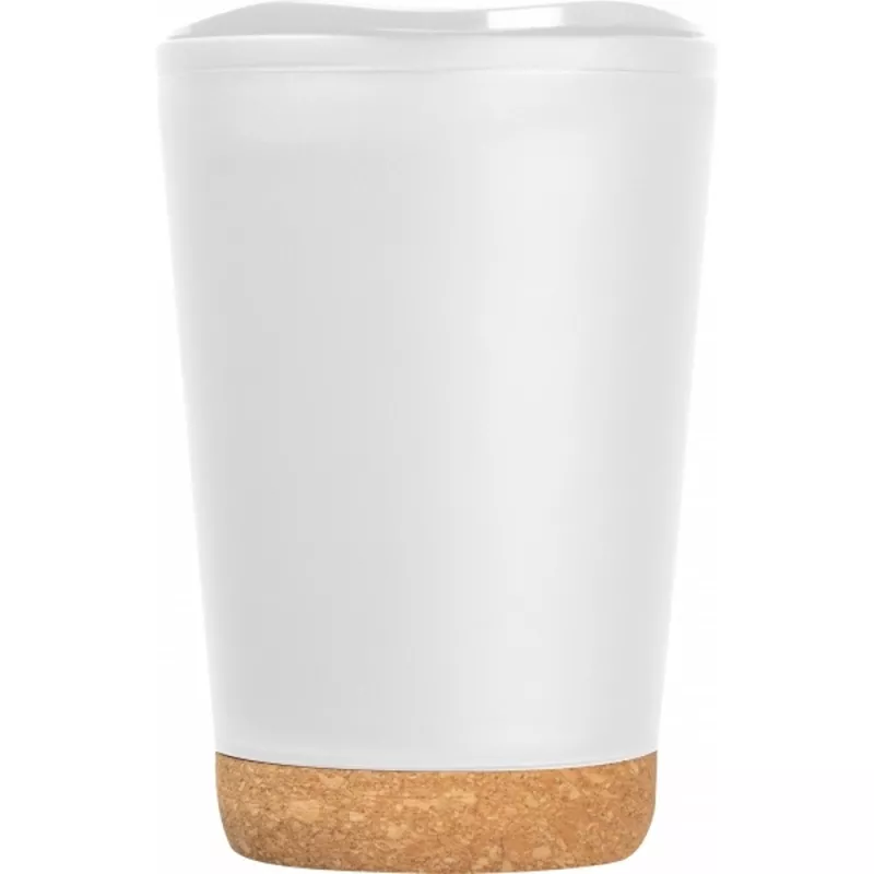 Kubek plastikowy PRESTON 280 ml - biały (433906)