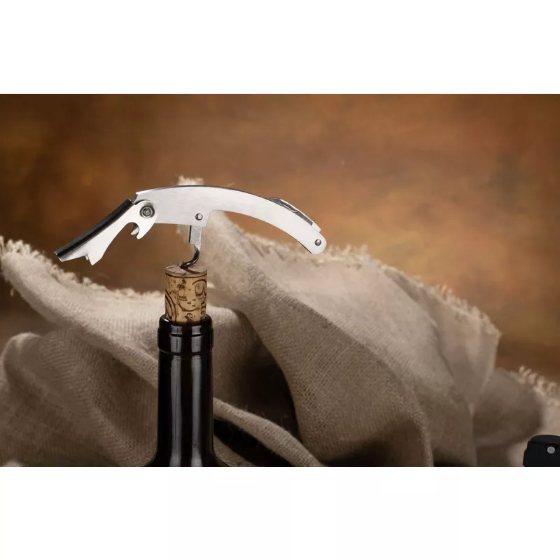 Zestaw do wina SOMMELIER - czarny (16303-02)