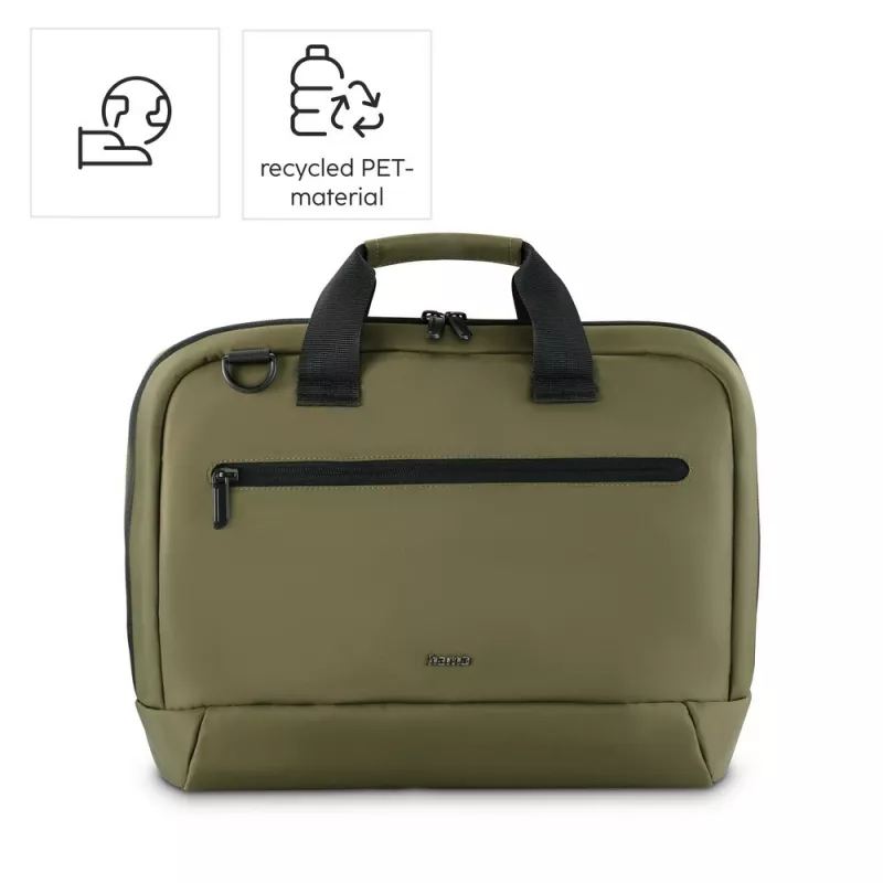 Torba na laptopa 15,6"-16,2" Hama Ultra Lightweight - zielony (VH044-06)