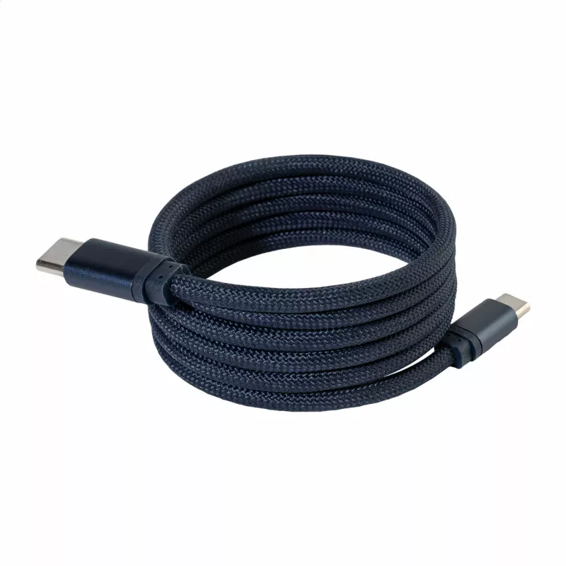 Magsle magnetický 60W kabel USB-C - ciemno niebieski (AP864152-06A)