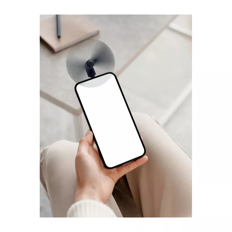Wentylator do smartfona USB-C PHAN - Czarny (MO2282-03)