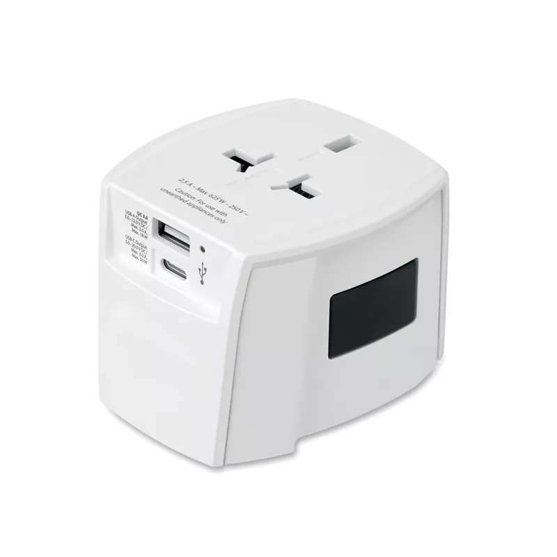 Adapter podróżny USB-C 30W Skross MUV USB AC30 PD - Bialy (MO2980-06)