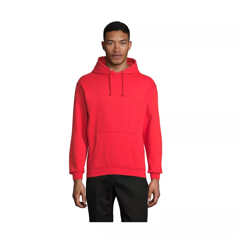 Bluza unisex z kapturem 280 g/m² Sol's CONDOR - Bright Rojo (S03815-BT)