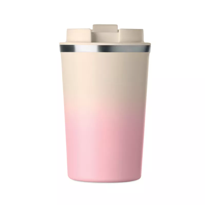Kubek termiczny stalowy 350 ml BRACE GRADIENT - Dziecięcy Róż (MO2885-11)