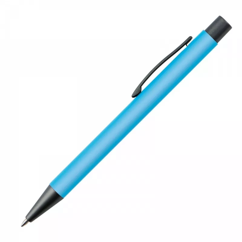 Długopis plastikowy MIKOLAJ - jasnoniebieski (1094524)