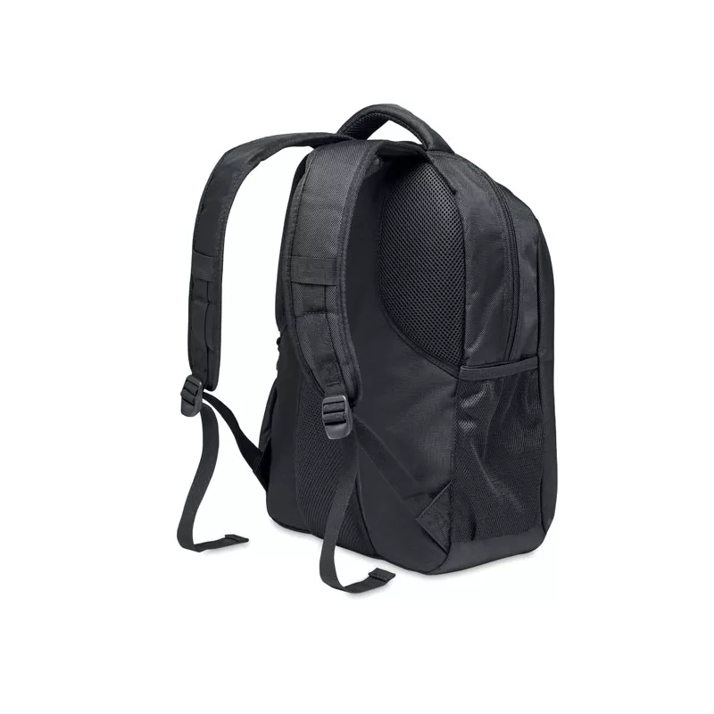 Torba na laptopa 15" z poliestru 1680D MACAU - Czarny (MO8399-03)