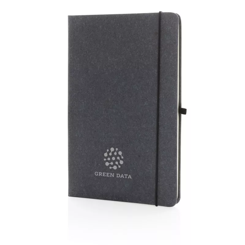 Notatnik A5, skórzana okładka - szary (P774.202)