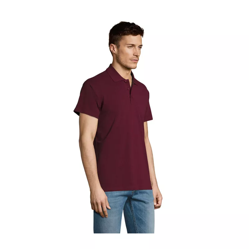 Koszulka polo męska piqué 170 g/m² Sol's SUMMER II - Burgundy (S11342-BG)