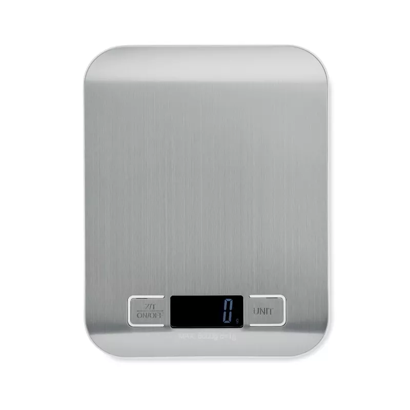 Waga kuchenna cyfrowa do 5 kg SCALE IT - Srebrny (MO3142-14)