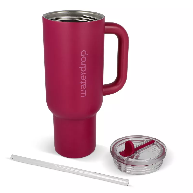 Kubek termiczny Waterdrop Explorer 1,1 l - ciemnoróżowy (LT47003-N0078)