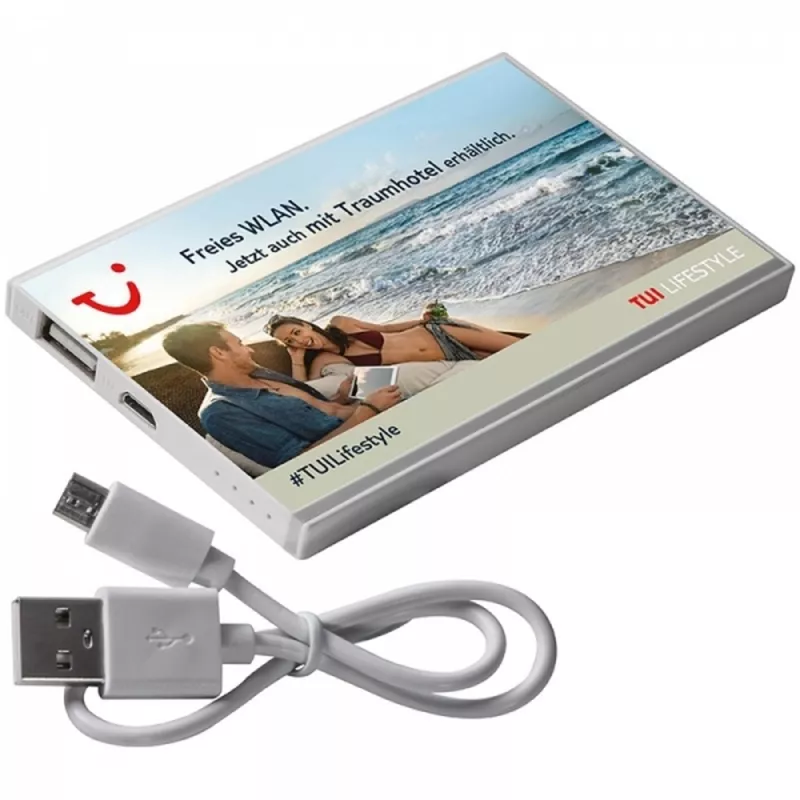 Power bank 2200 mAh PINEVILLE - biały (034606)