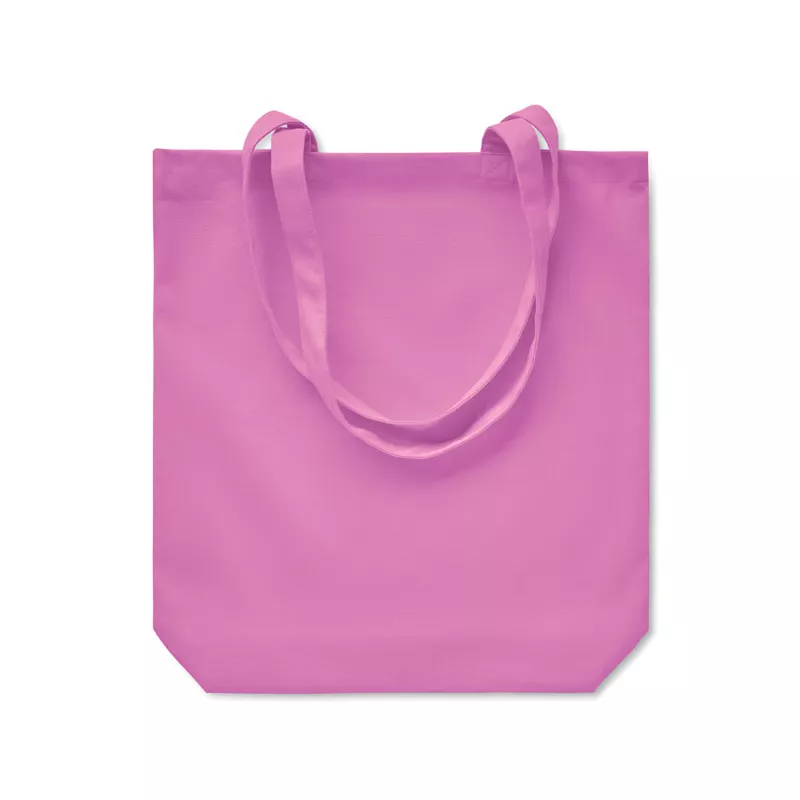 Torba bawełniana na zakupy 270 g/m² RASSA COLOURED - Fioletowy (MO6442-21)