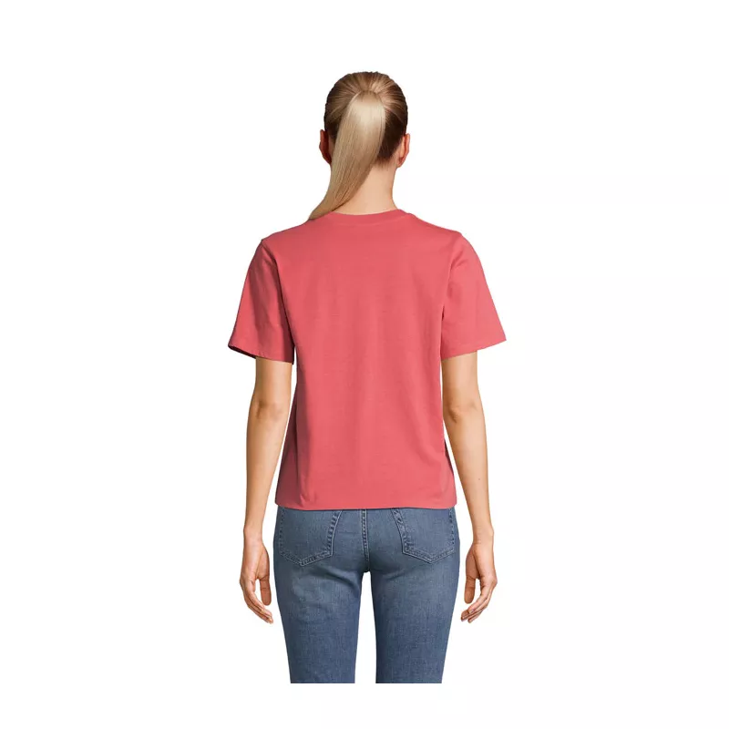 Koszulka damska organiczna Sol's LEGEND WOMEN - Folk Pink Twin (S04776-FY)