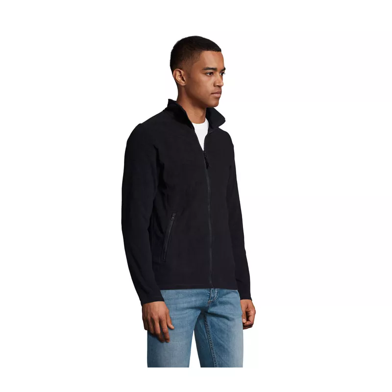 Bluza polarowa męska na zamek 220 g/m² Sol's NORMAN - Granatowy (S02093-NY)