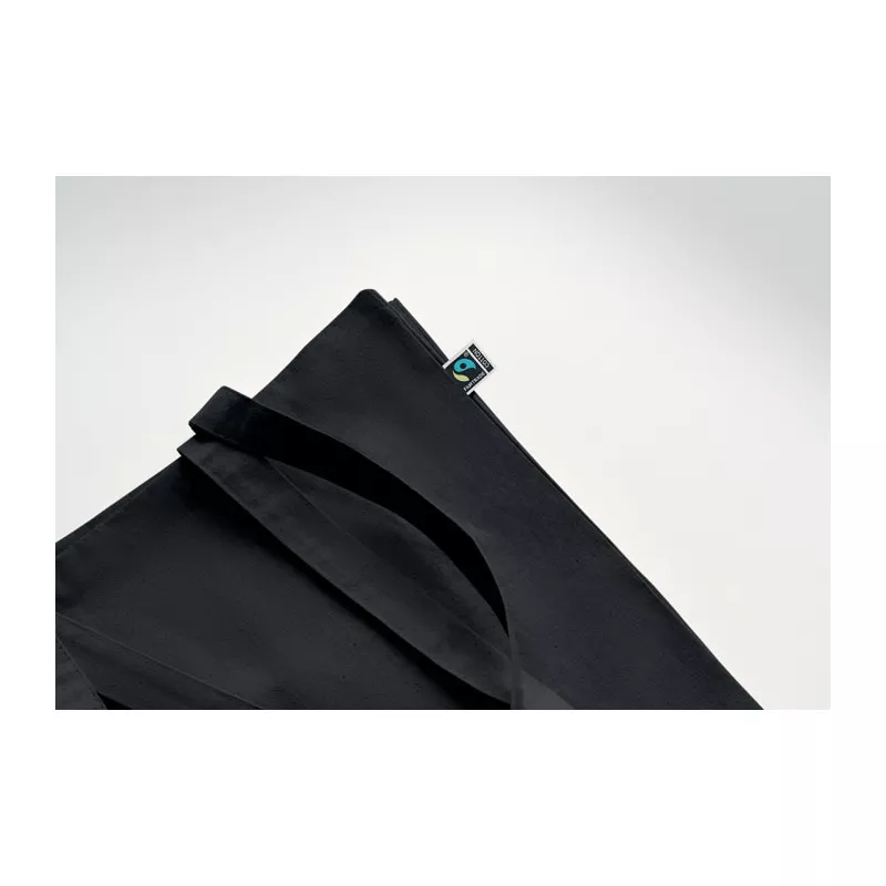 Torba Fairtrade z klinem 180 g/m² OSOLE++ COLOUR - Czarny (MO2590-03)