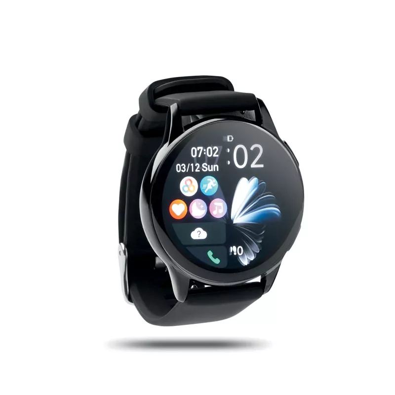 Smartwatch IP67 z ekranem AMOLED RIST - Czarny (MO2748-03)