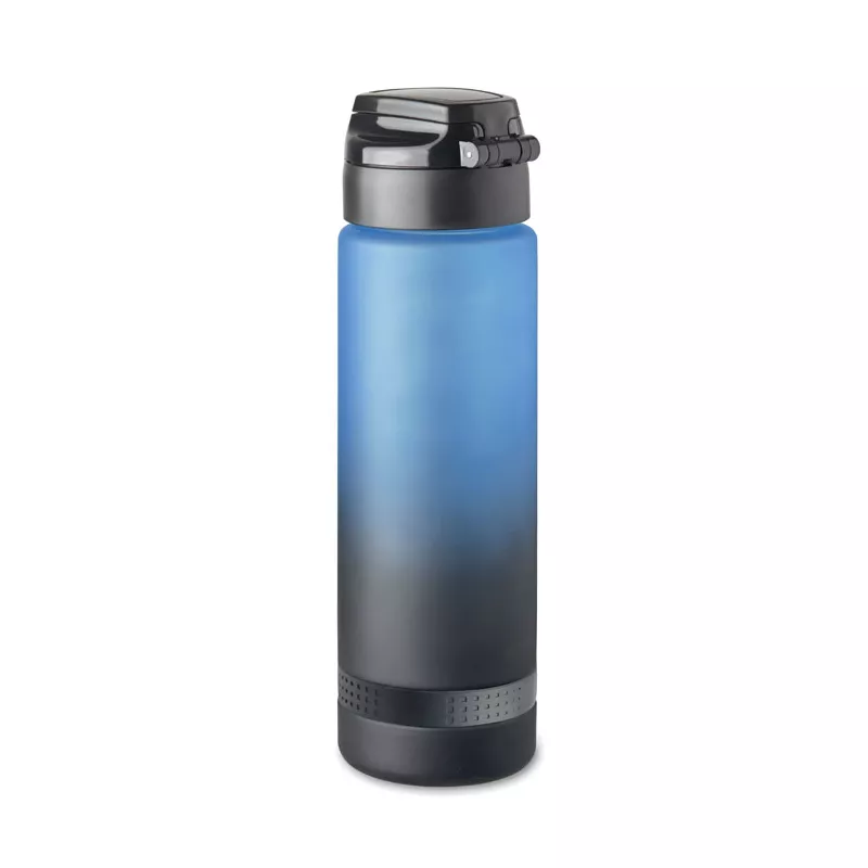Butelka sportowa z RPET 1000 ml LEVEL - Niebieski (MO2409-04)
