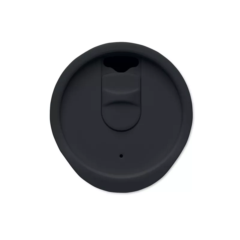 Kubek dwuścienny z PP 300 ml GO - Czarny (MO2444-03)
