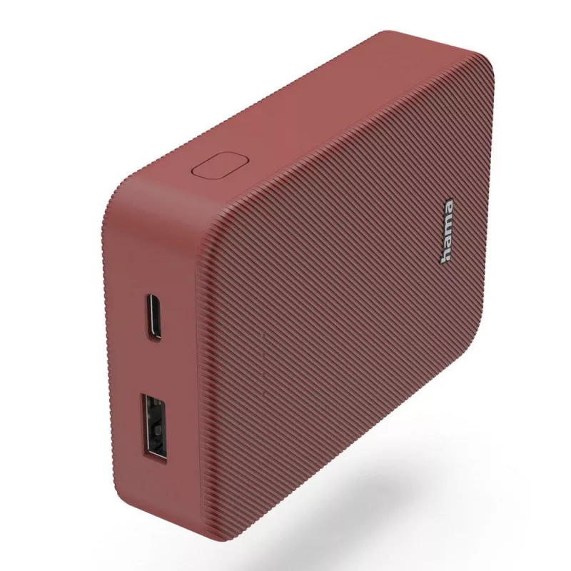 Power bank 10000 mAh Hama Power Pack - czerwony (VH023-05)