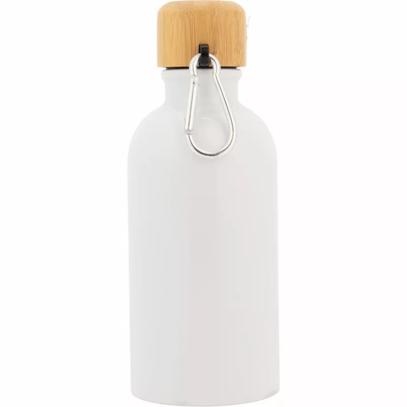 Butelka metalowa 400 ml MARILYN - biały (8497206)