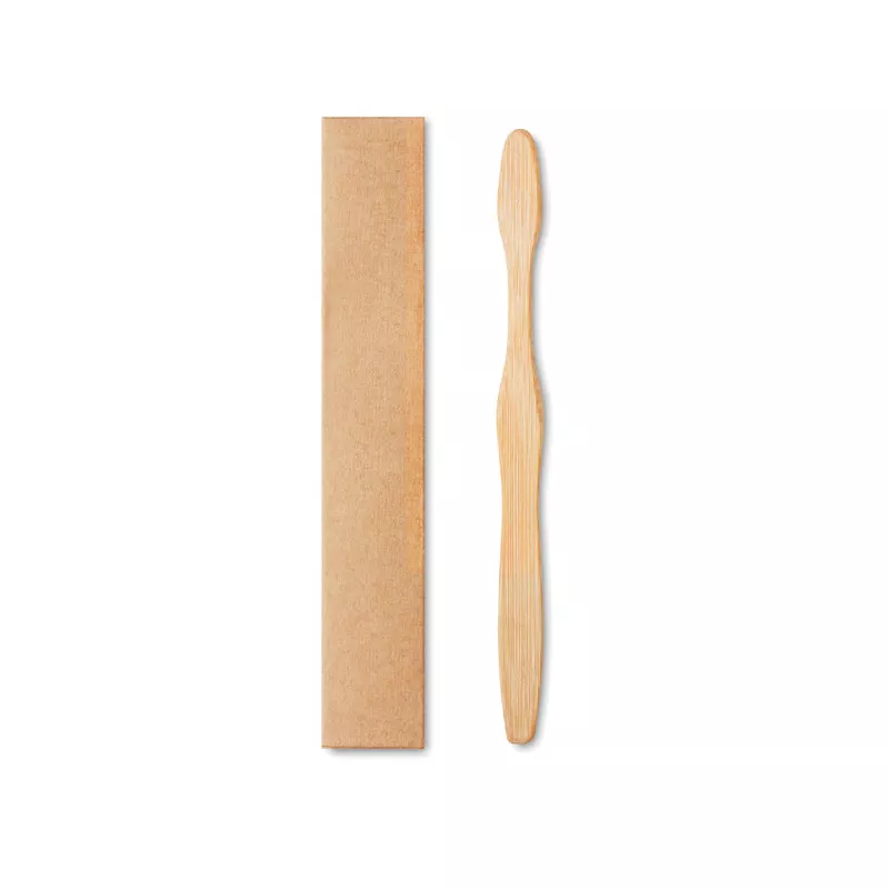 Szczoteczka do zębów bambusowa DENTOBRUSH - Czarny (MO9877-03)