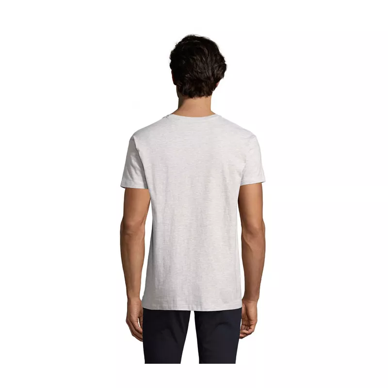 Koszulka męska bawełniana 190 g/m² Sol's IMPERIAL - Popiól (S11500-AS)