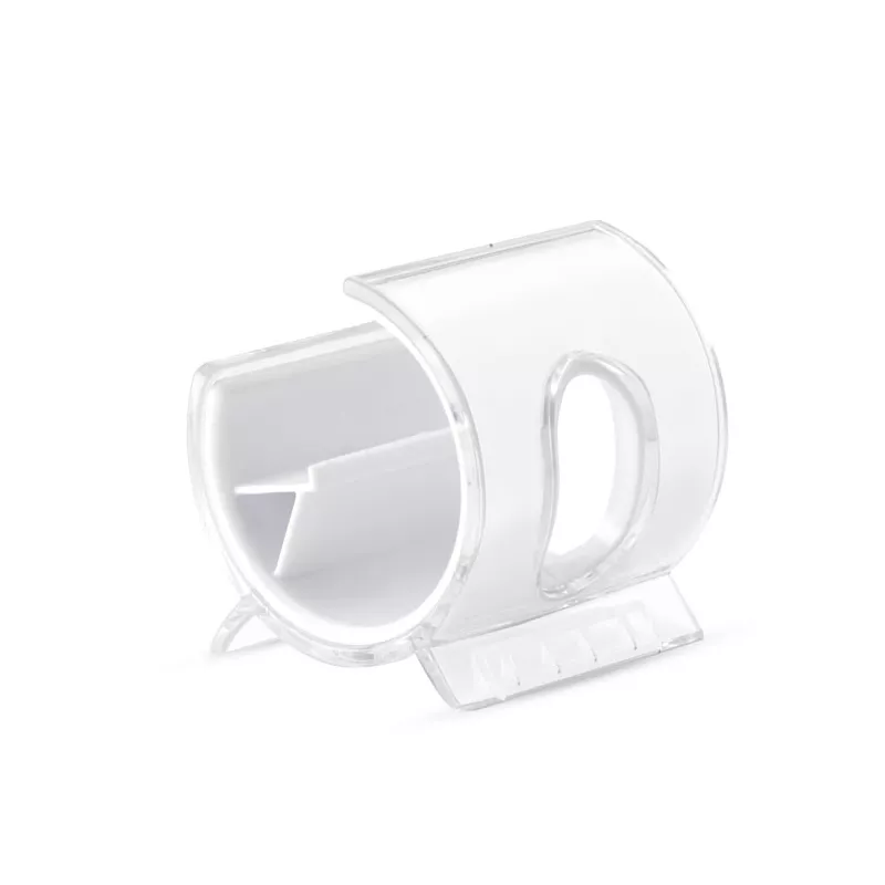 Podstawka na telefon plastikowa STANDIX - Bialy (MO7937-06)