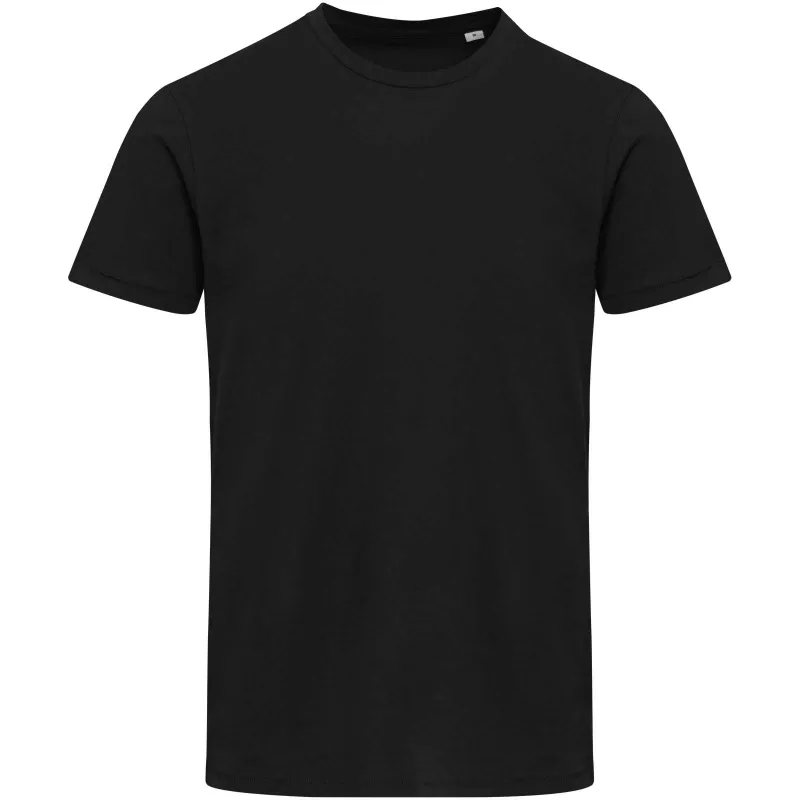 Balfour organiczna koszulka unisex o gramaturze 200 g/m² z krótkim rękawem i certyfikatem OCS - Czarny (39557-BLACK)