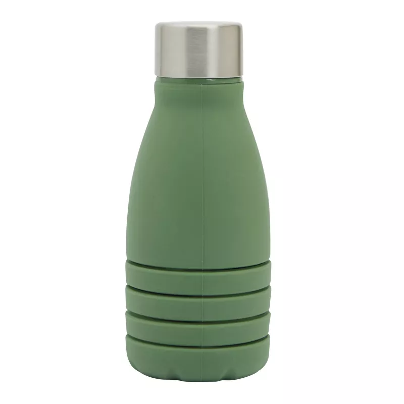 Składana butelka do picia 550 ml BIG GETS SMALL - oliwkowa zieleń (56-0603192)