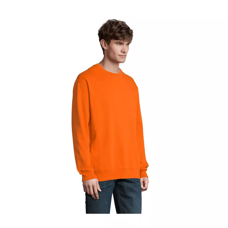 Bluza unisex bez kaptura 280 g/m² Sol's COLUMBIA - Pomaranczowy (S03814-OR)