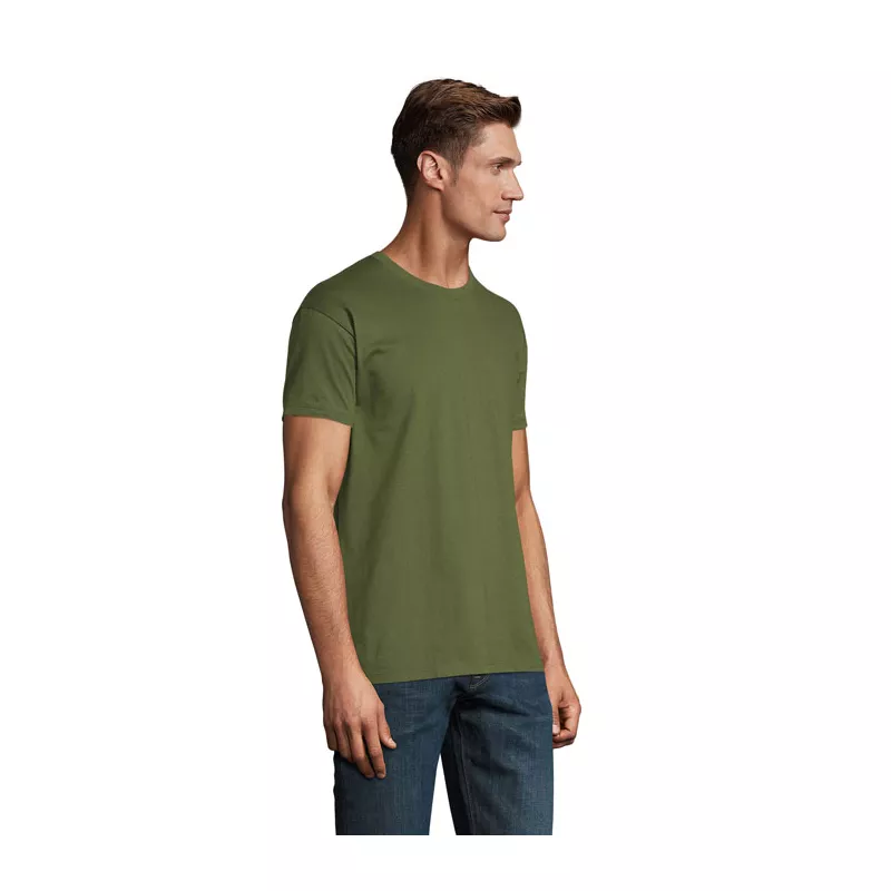 Koszulka męska bawełniana 190 g/m² Sol's IMPERIAL - Dark Khaki (S11500-DK)