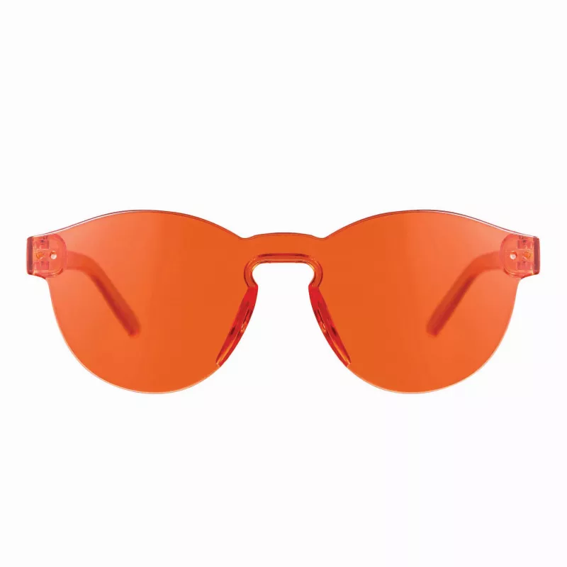 Okulary przeciwsłoneczne FANCY STYLE - pomarańczowy (56-0603088)